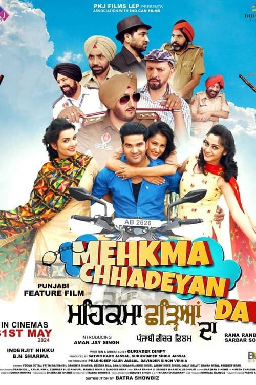 Movie poster for Mehkma Chhadeyan Da (2024)
