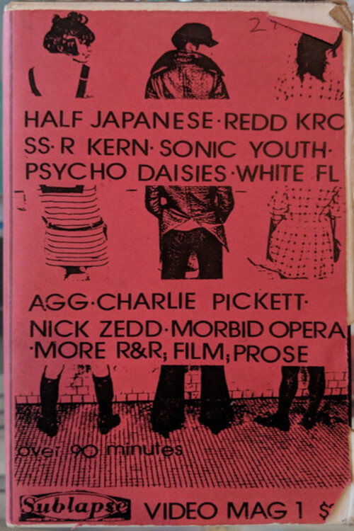 Movie poster for Sublapse Video Mag 1 (1986)