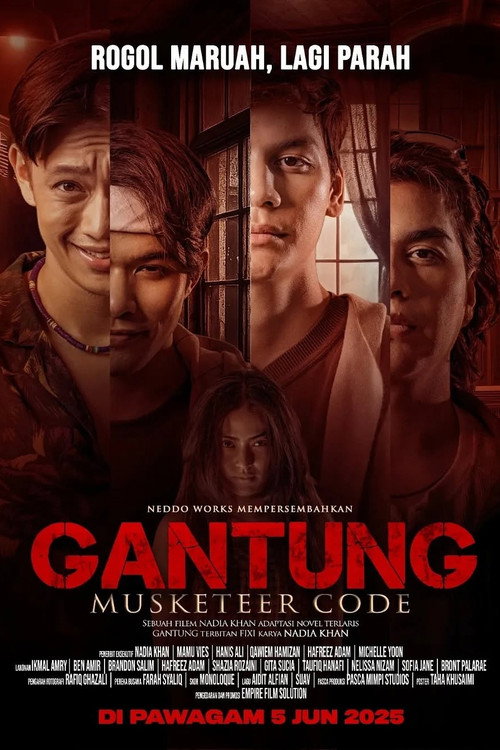 Movie poster for Gantung: Musketeer Code (2025)