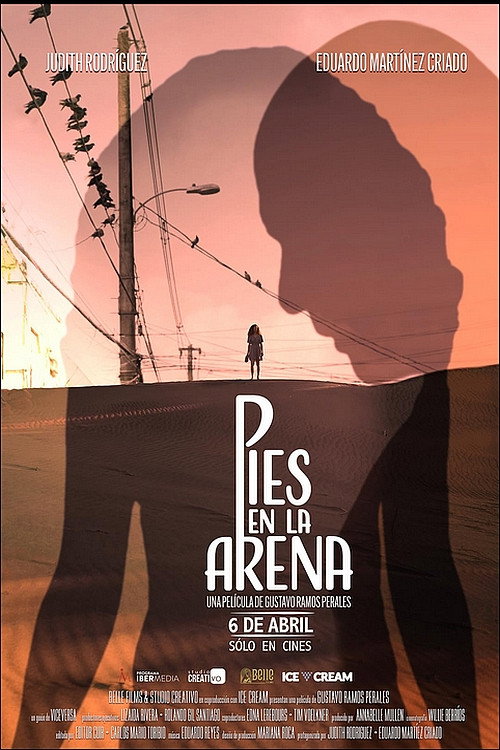 Movie poster for Pies en la arena (2023)
