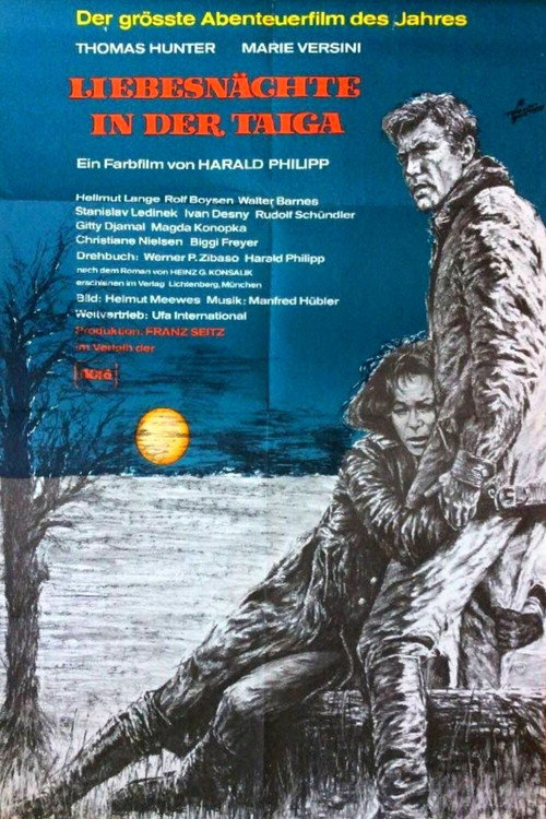 Movie poster for Liebesnächte in der Taiga (1967)