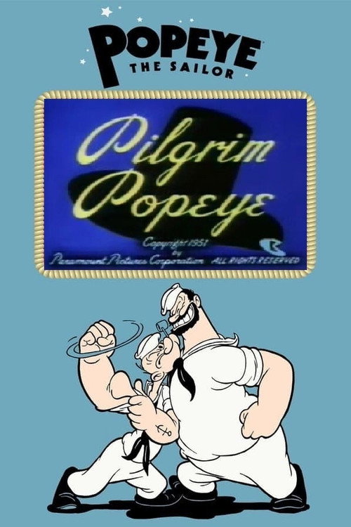 Movie poster for Pilgrim Popeye (1951)