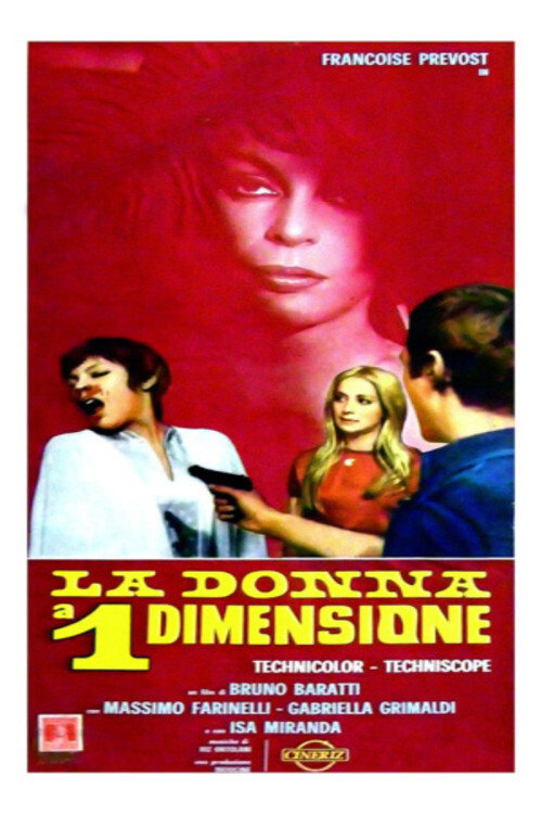 Movie poster for La donna a una dimensione (1969)