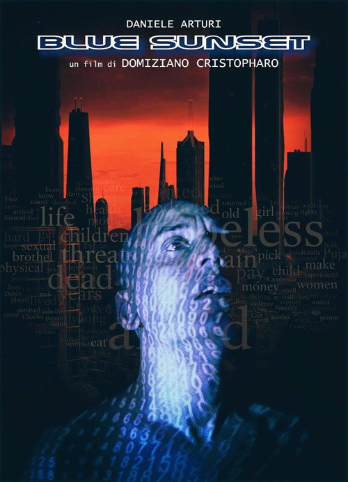 Movie poster for Blue Sunset (2021)