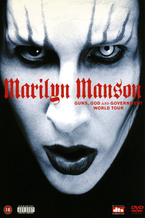 Movie poster for Marilyn Manson - Guns, God and Government World Tour (2002)