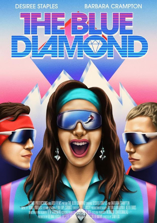 Movie poster for The Blue Diamond (2024)