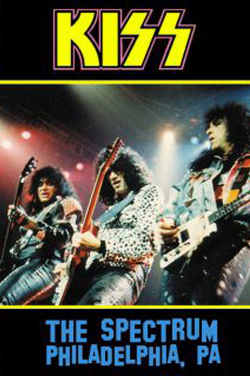 Movie poster for Kiss [1987] A Night At The Spectrum (1987)