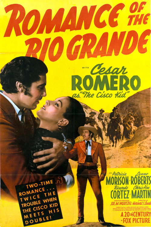 Movie poster for Romance of the Rio Grande (1941)