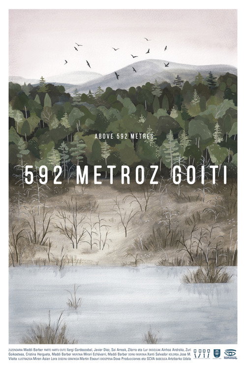 Movie poster for Above 592 Metres (2018)