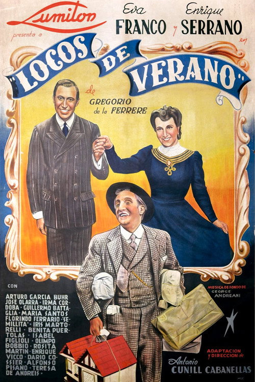 Movie poster for Locos de verano (1942)