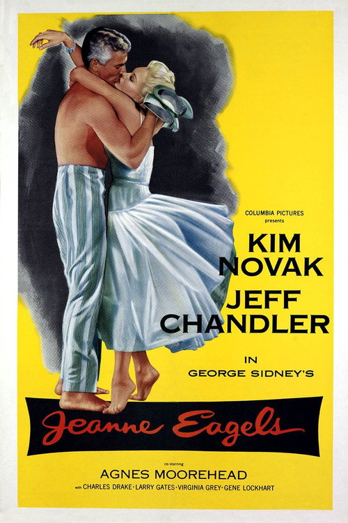 Movie poster for Jeanne Eagels (1957)