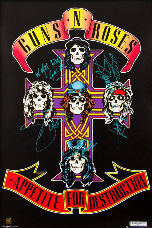 Movie poster for Guns N' Roses - Appetite for Destruction (2018)
