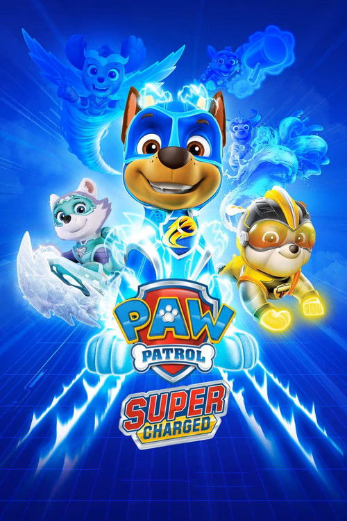 Movie poster for PAW Patrol: Super Charged (2019)