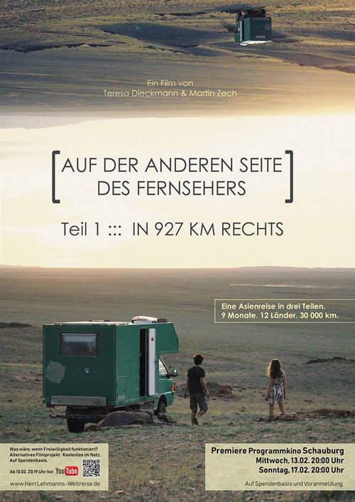 Movie poster for In 927km Right: Part 1 — On the Other Side of the TV (2019)