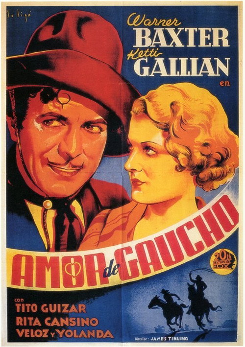 Movie poster for Under the Pampas Moon (1935)