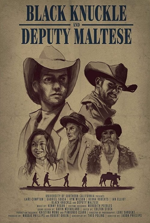 Movie poster for Black Knuckle and Deputy Maltese (2019)