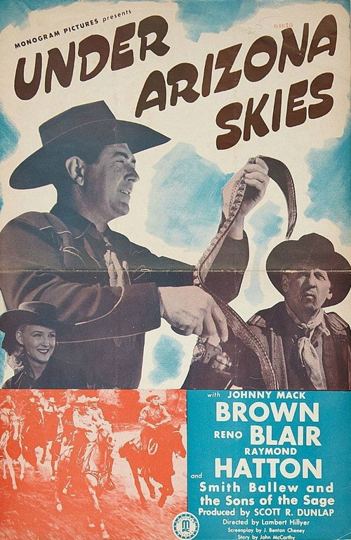 Movie poster for Under Arizona Skies (1946)