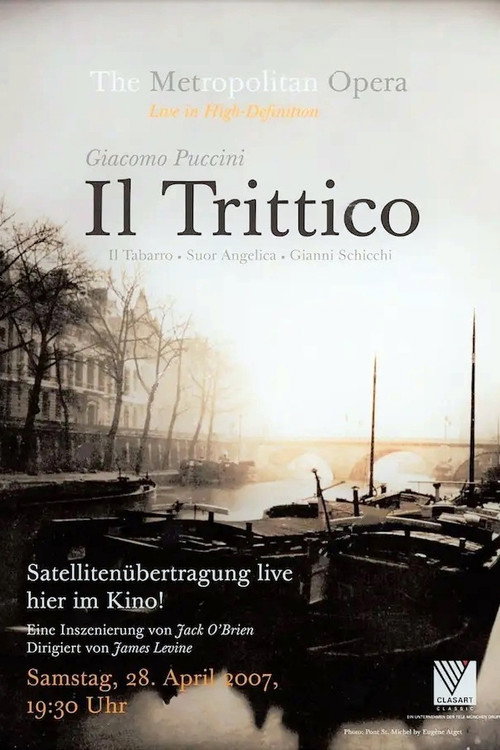 Movie poster for Puccini's Il trittico (2007)