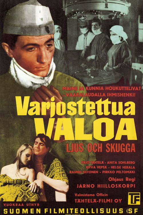 Movie poster for Varjostettua valoa (1962)