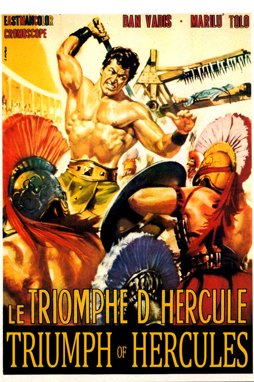 Movie poster for Hercules vs. the Giant Warriors (1964)