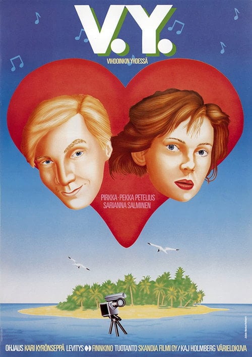 Movie poster for V. Y. Vihdoinkin yhdessä (1986)