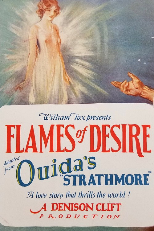Movie poster for Flames of Desire (1924)
