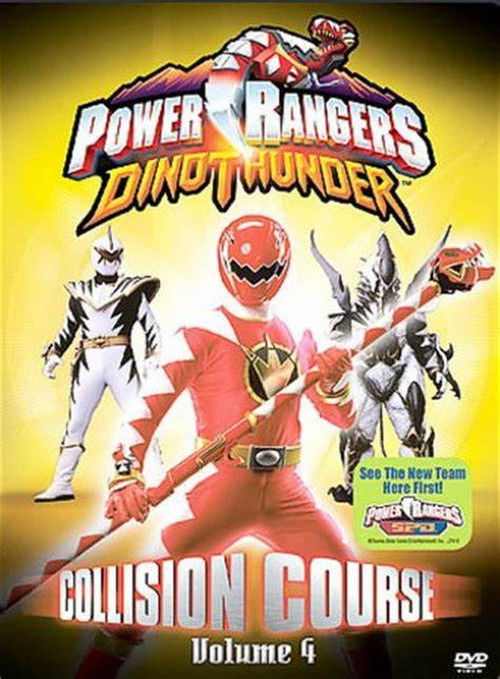 Movie poster for Power Rangers Dino Thunder: Collision Course (2004)