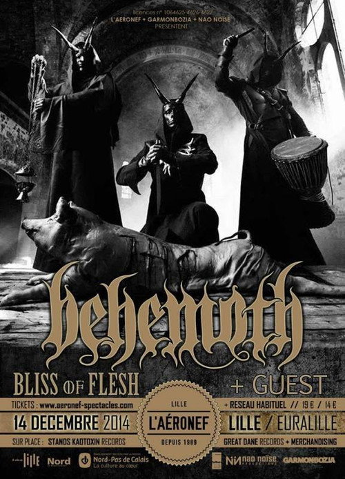 Movie poster for Behemoth: Live Barbarossa (2012)