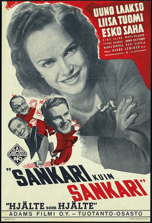 Movie poster for Sankari kuin sankari (1948)