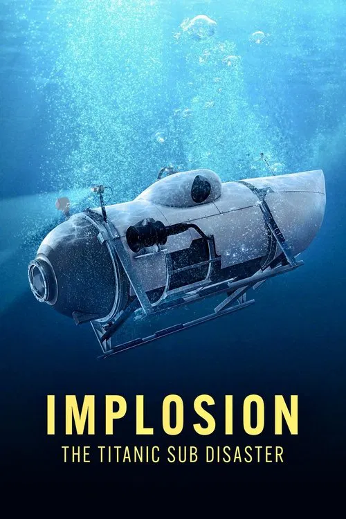 Movie poster for Implosion: The Titanic Sub Disaster (2025)