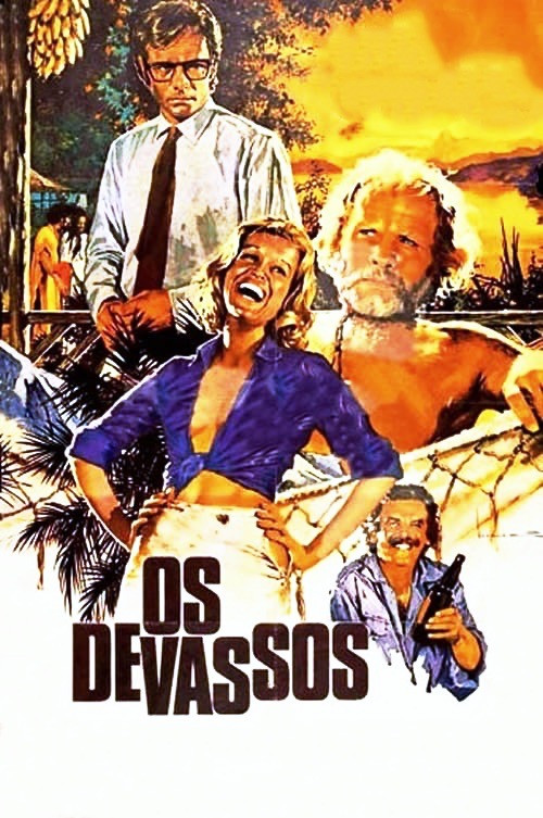 Movie poster for Os Devassos (1971)