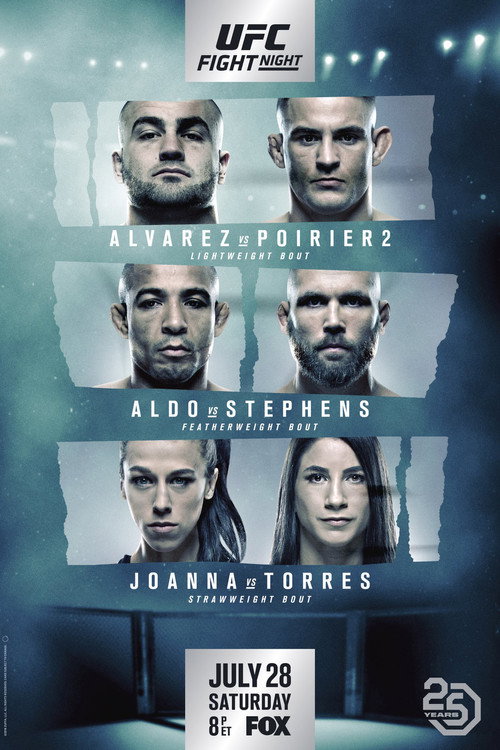 Movie poster for UFC on Fox 30: Alvarez vs. Poirier 2 (2018)