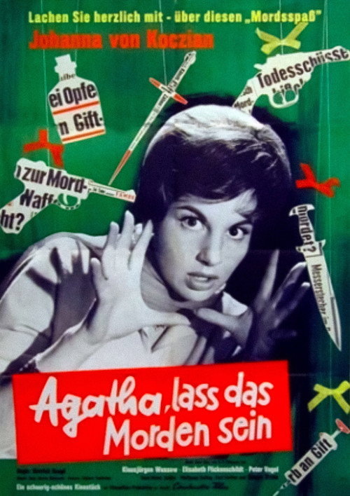 Movie poster for Agatha, let the murdering be! (1960)