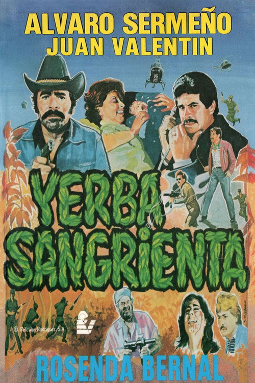 Movie poster for ¡Yerba Sangrienta! (1986)
