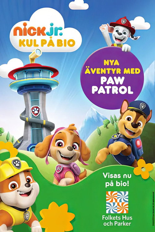 Movie poster for Nya äventyr med Paw Patrol (2024)