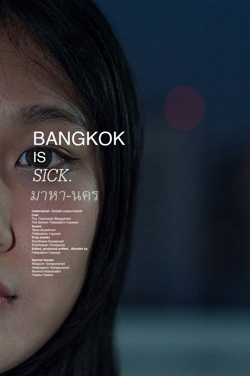 Movie poster for Bangkok is sick.