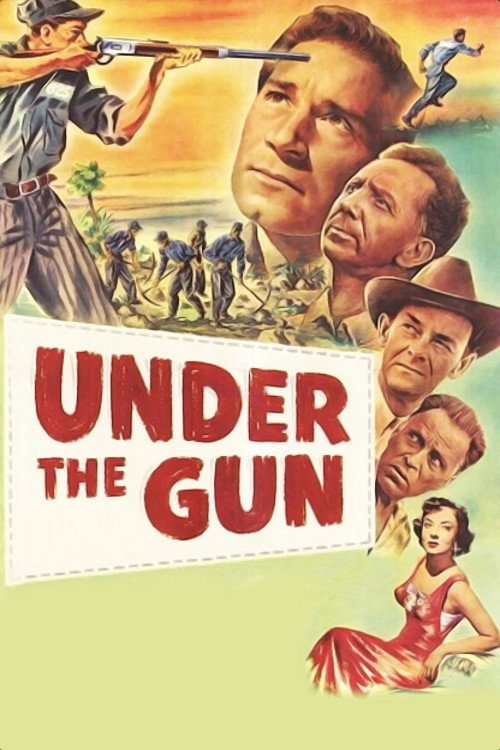 Movie poster for Under the Gun (1951)