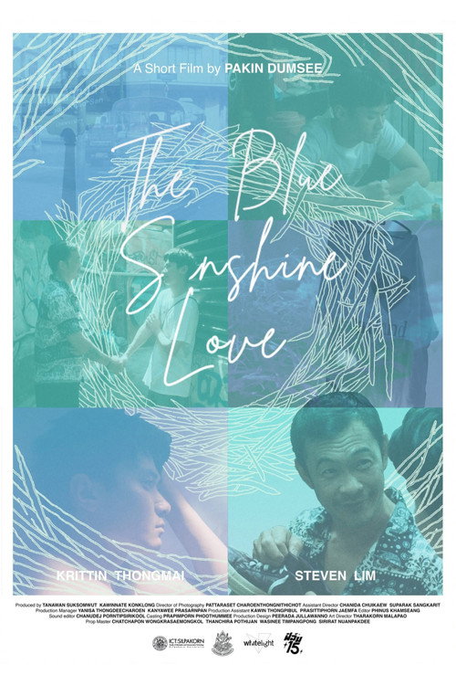 Movie poster for The Blue Sunshine Love (2025)