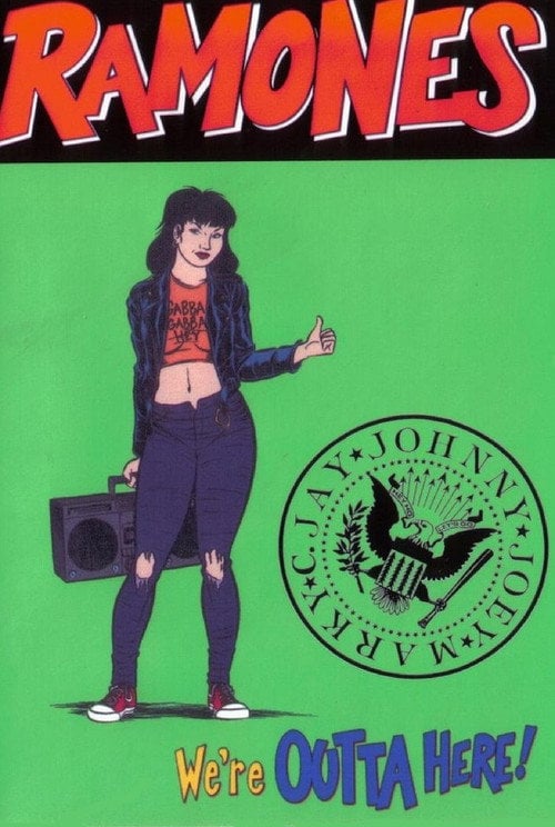Movie poster for Ramones: We're Outta Here! (2004)