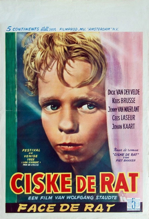 Movie poster for Ciske the Rat (1955)