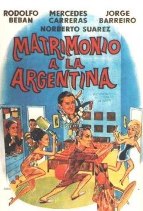 Movie poster for Matrimonio a la argentina (1968)
