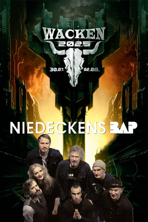 Movie poster for Wolfgang Niedecken’s BAP: W:O:A 2025 (2025)