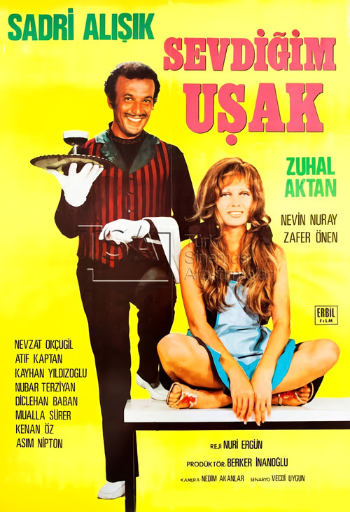 Movie poster for Sevdiğim Uşak (1971)