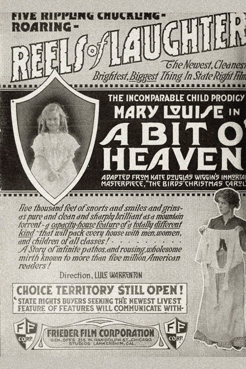 Movie poster for A Bit o' Heaven (1917)