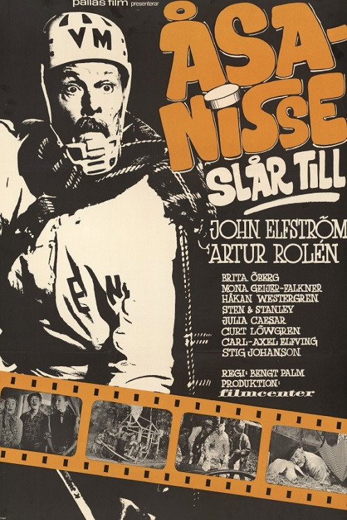 Movie poster for Åsa-Nisse slår till (1965)