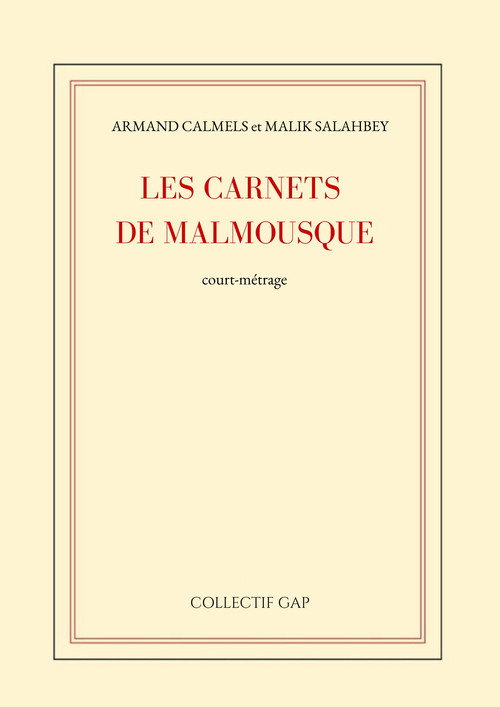 Movie poster for Les carnets de Malmousque