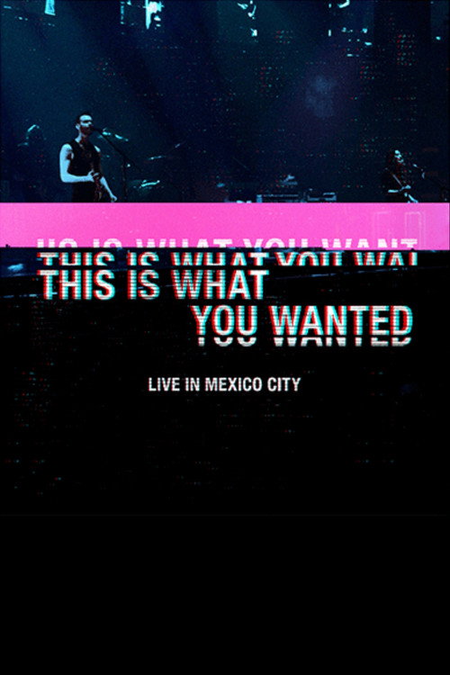 Movie poster for Placebo - This Is What You Wanted: Live in Mexico City (2023)