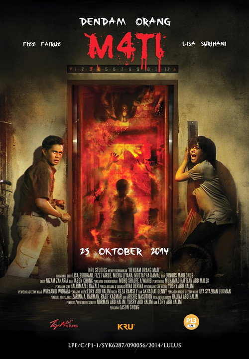Movie poster for Dendam Orang Mati (2014)