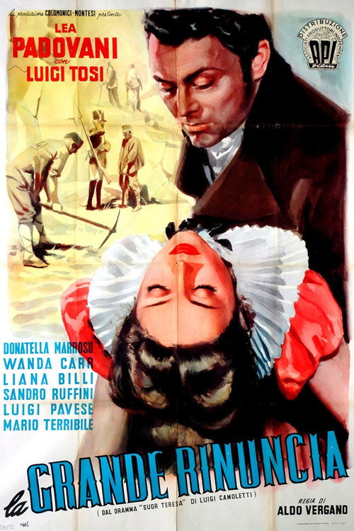 Movie poster for La grande rinuncia (1951)