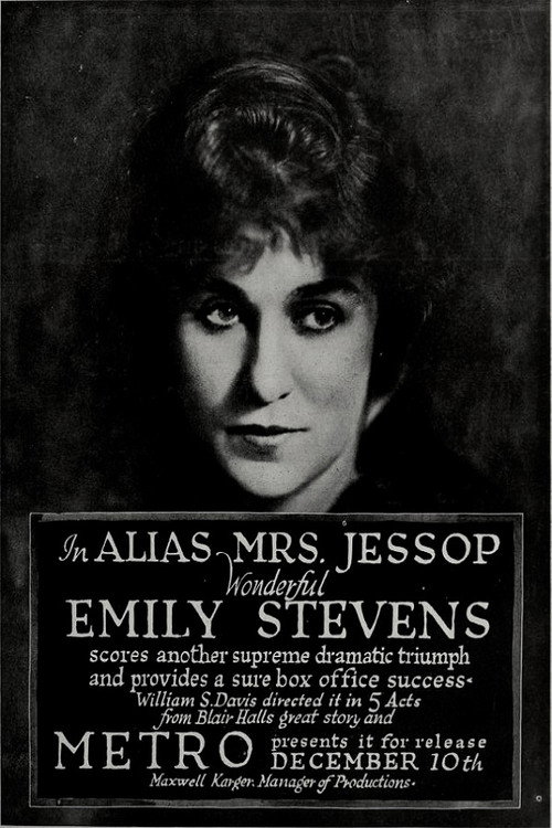 Movie poster for Alias Mrs. Jessop (1917)
